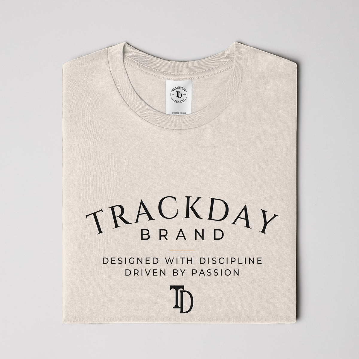 Wordmark Tee light