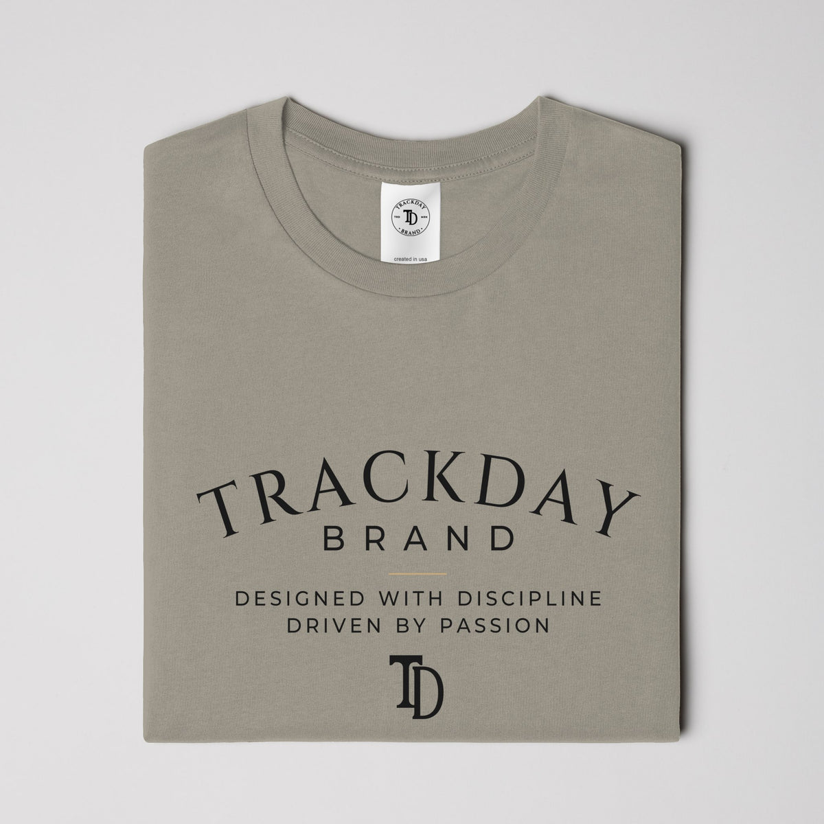Wordmark Tee light