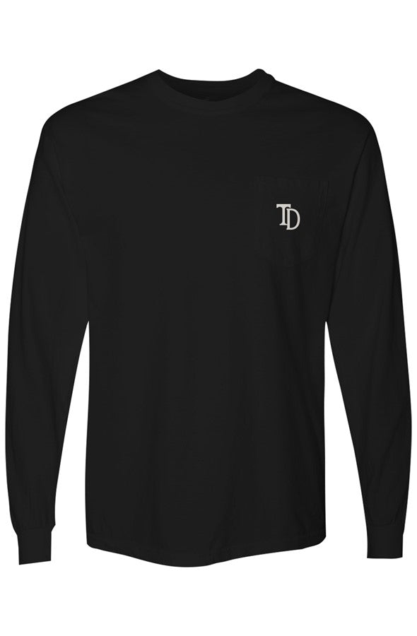 Monogram LongSleeve Pocket Tee