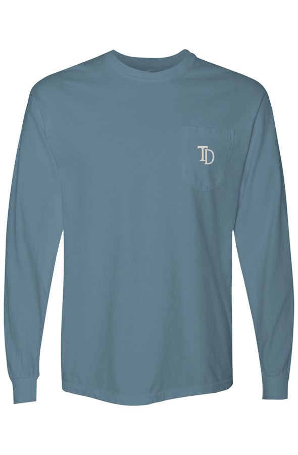 Monogram LongSleeve Pocket Tee