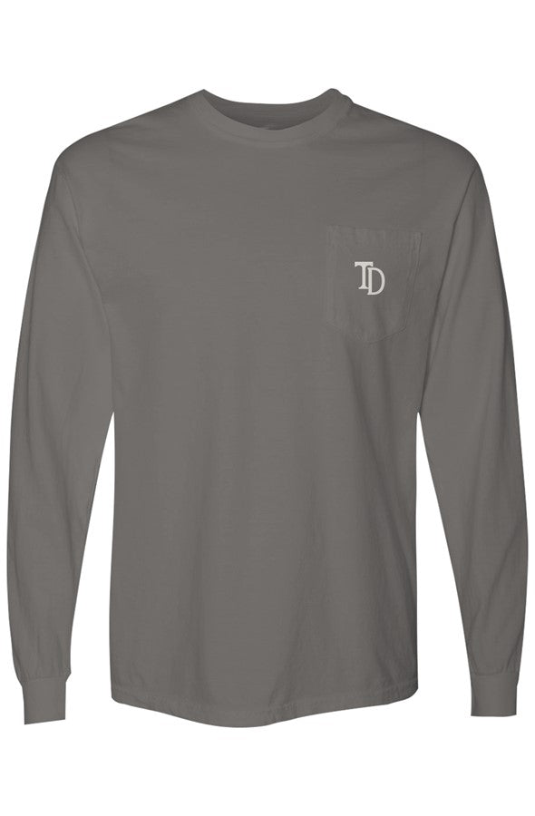 Monogram LongSleeve Pocket Tee