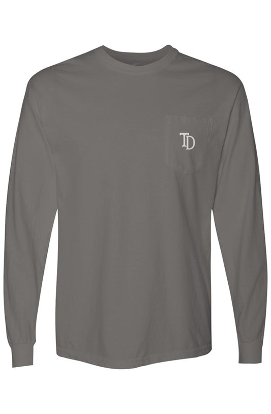 Monogram LongSleeve Pocket Tee