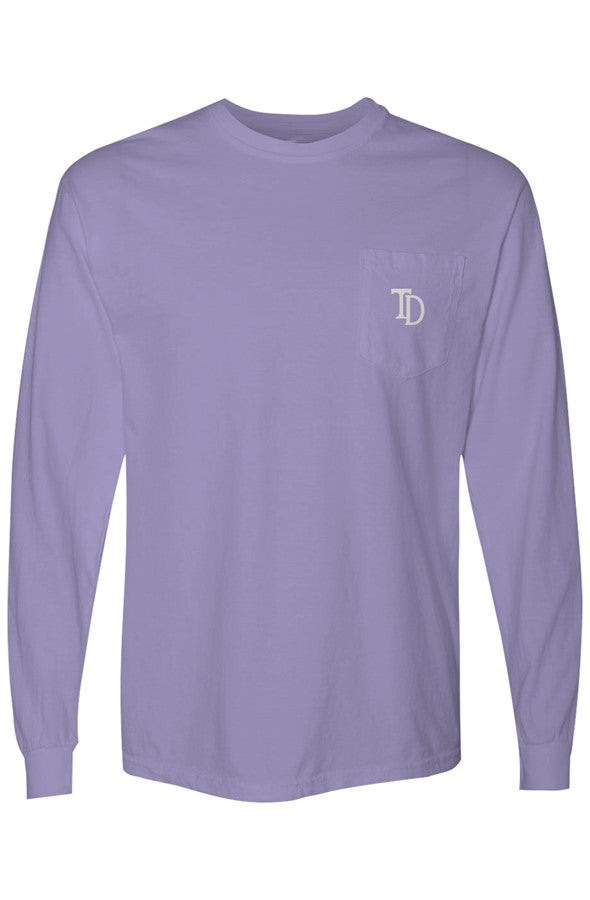 Monogram LongSleeve Pocket Tee